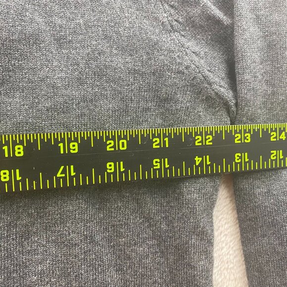 St John's Bay Mens Sweater Size XXL Pullover Half-Zip Soft Knit Gray Casual - Picture 4 of 8